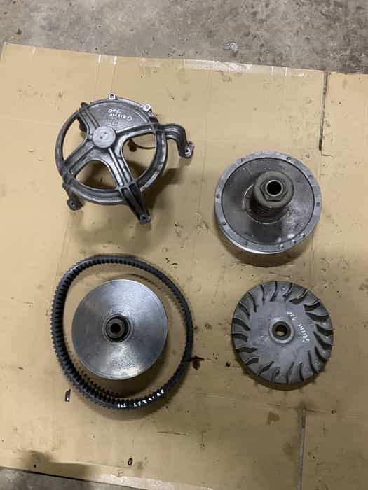 Wariator sprzęgło przeciwtalerz pasek cvt yamaha grizzly 700 pajak