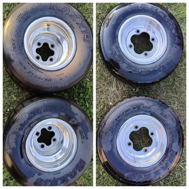 Koła felgi komplet opony quad suzuki ltz ltr trx kfx 4x110 4x144