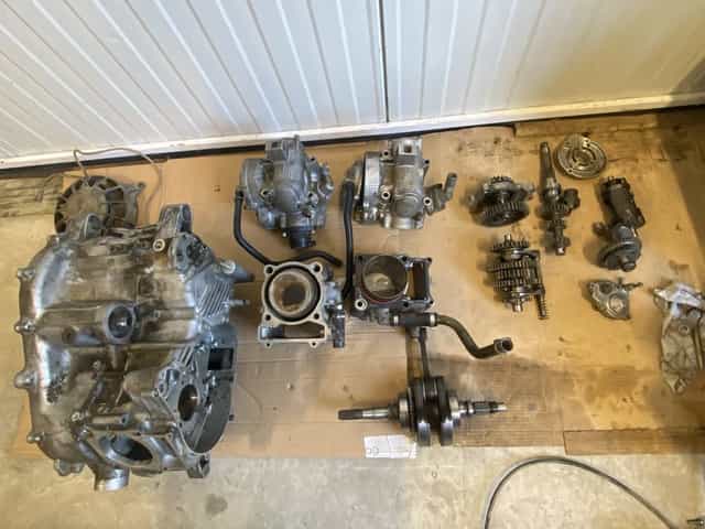 Pompa oleju magneto stator dekiel skrzynia wałek grizzly 450 wolwerine