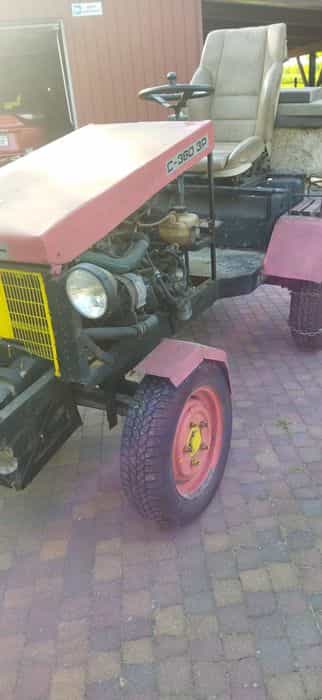 Traktorek sam ,odśnieżacz