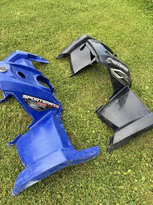 Polaris Sportsman błotniki plastiki komplet