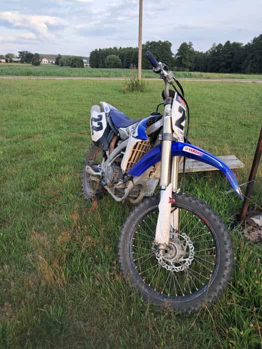 Yamaha yzf 450 po pełnym serwisie