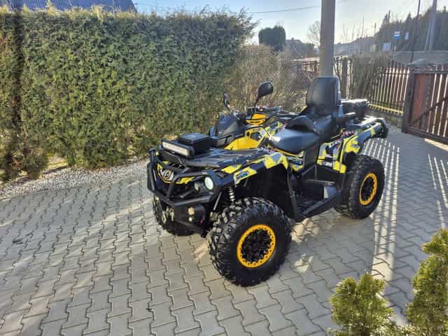 Quad Can Am Outlander 1000 MAX XTP - zarejestrowany! Pług! 6750 km !