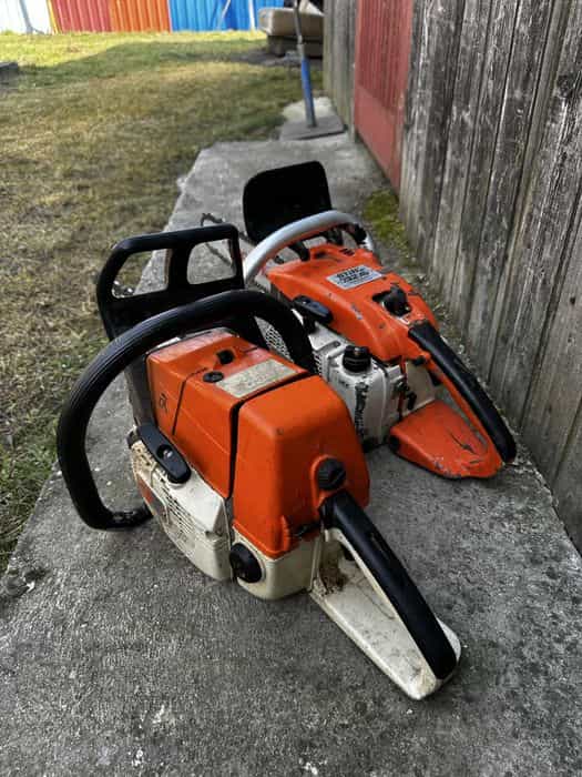 Dwie piły Sthil 036 sthil 032 KOMPLET piła spalinowa pilarka husqvarna