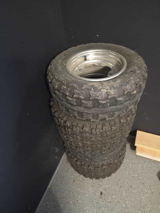 Komplet kół do Yamaha raptor