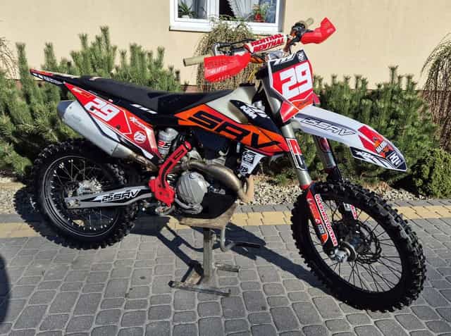 KTM XC 350F Ohlins Wentylator Światła  sx exc