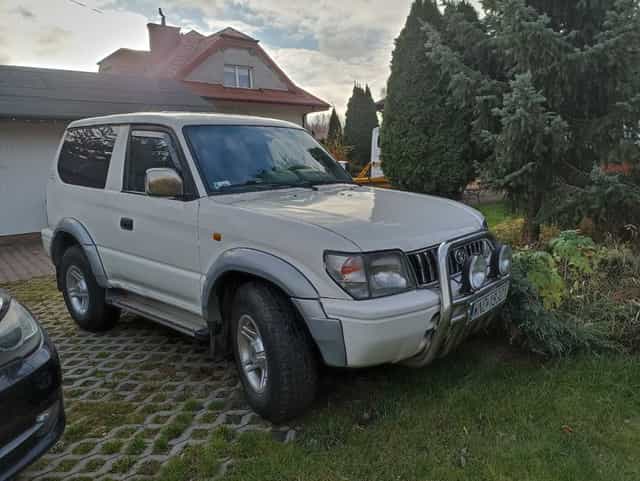 Toyota land cruiser 90 progi aluminiowe komplet