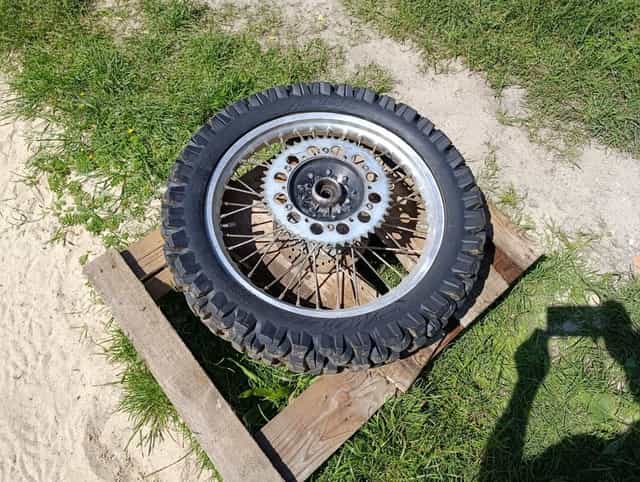 Koło przód tył przednie tylne cross Yamaha YZ 125  YZ125 opona felga