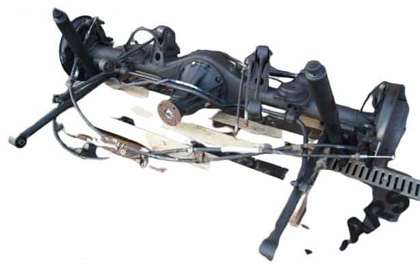 most dyfer tył toyota land cruiser 120 3.0 d4d