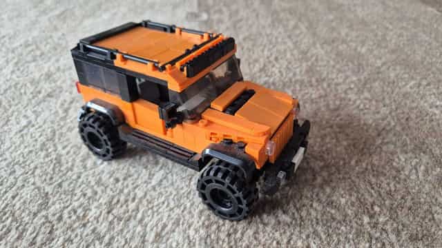 Jeep Wrangler - klocki