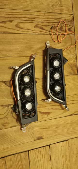 Polaris rzr 1000 lampa lampy reflektor reflektory przód led ring