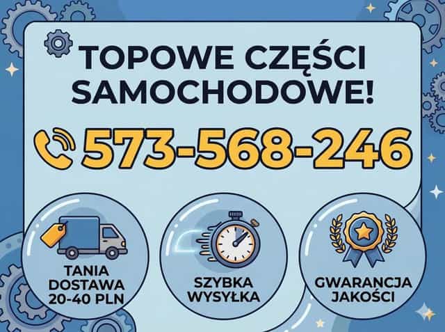 Części samochodowe - Infolinia 24/7 wszystkie marki, 1 mln indeksów