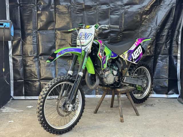 Cross Kawasaki kx 125 po remoncie