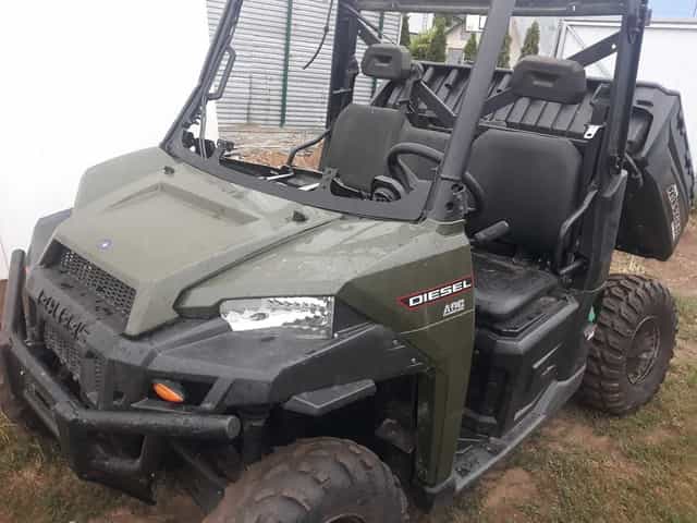 polaris ranger 1000 diesel rama dok. silnik dyfer plastiki wariator