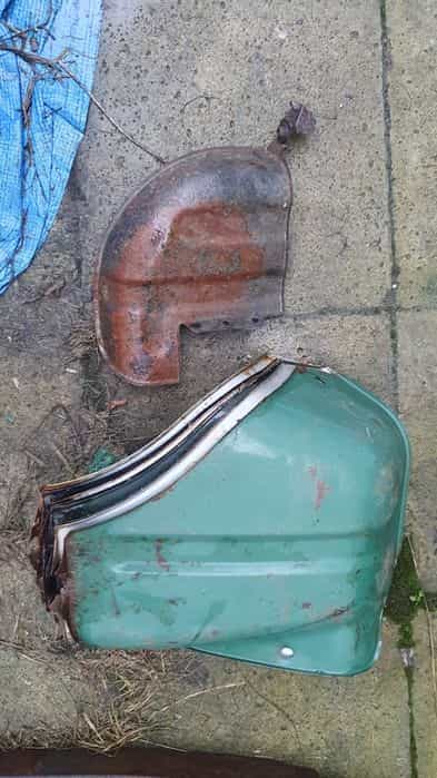 Suzuki Samurai Samuraj osłona rury paliwa