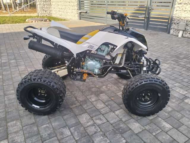 Quad Bashan 200cm z  homologacją . Z Niemiec