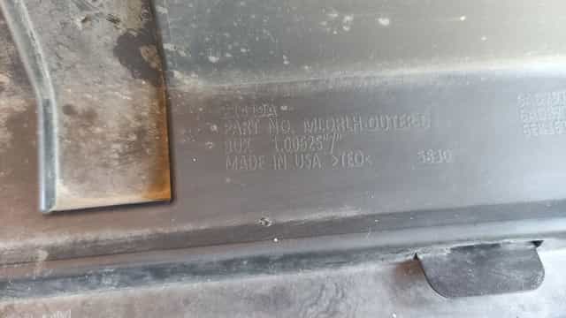 nadkole błotnik lewy tył jeep wrangler jl