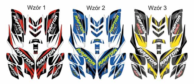 Naklejki Yamaha Raptor 660 okleina