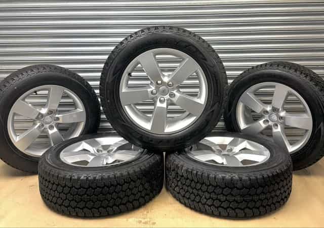 Nowe Koła Alufelgi Land Rover Defender 20” Goodyear All Terrain 255/60 Oryginał 5szt TPMS