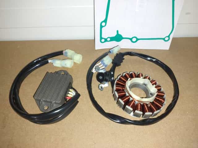 Yamaha yzf WR 250 450 stator + regulator napięcia