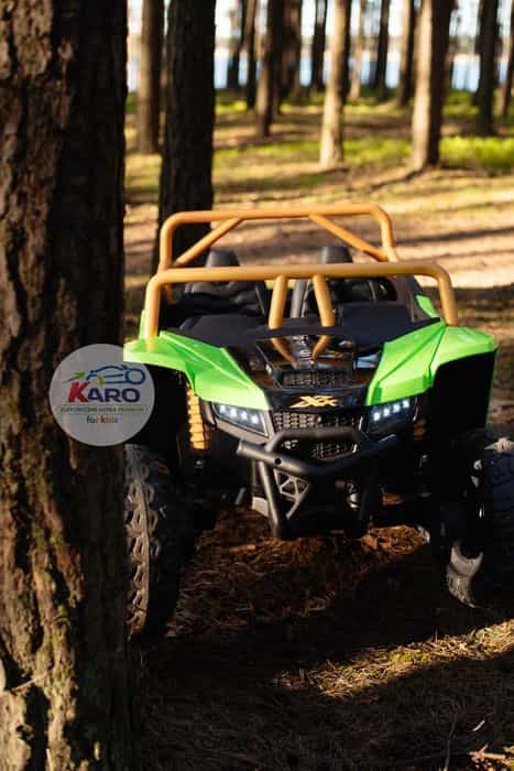 Pojazd na akumulator Buggy Arctic Cat WILDCAT XX 24V14AH Zielony