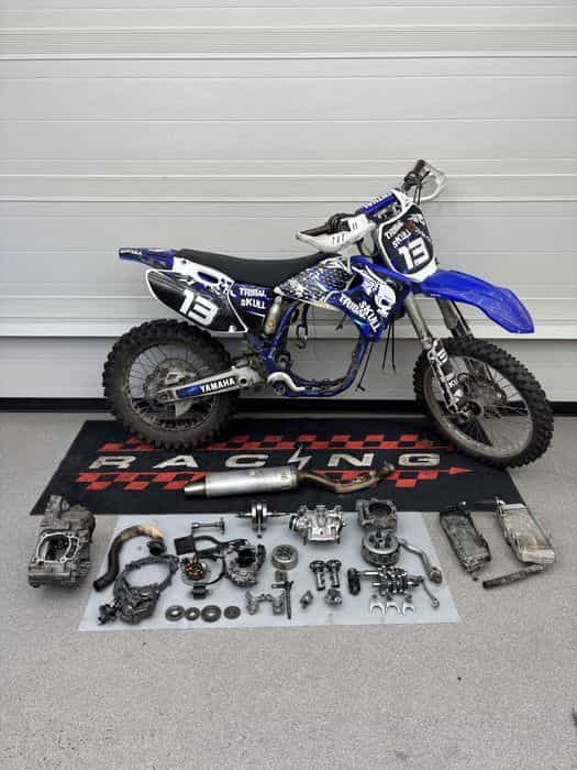 Dawca Części YAMAHA WR 426 / 400 YZF Wał Wydech Gaźnik Skrzynia Karter