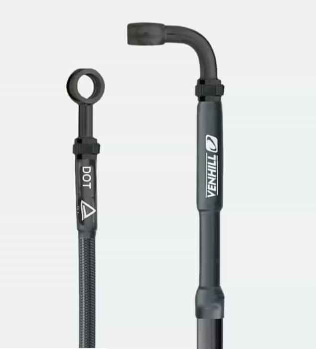 Venhill Powerhouse przewód hamulcowy przód Kawasaki KX80 '97