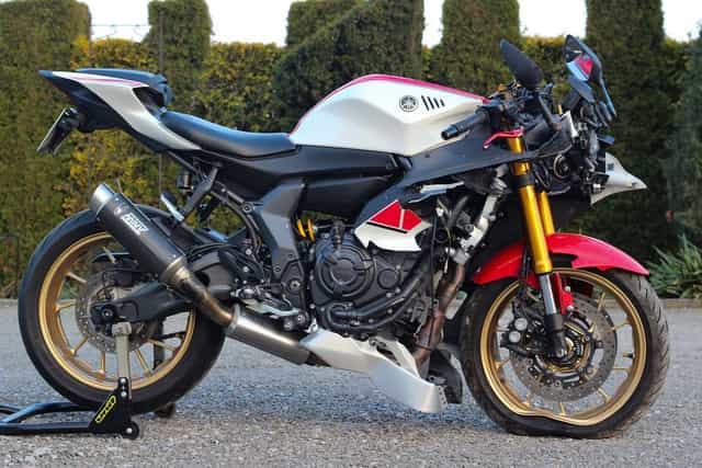 Yamaha YZF 690 ! R7 ! 2022r ! ABS ! Wydech MIVV ! USZKODZONA ! -RATY-