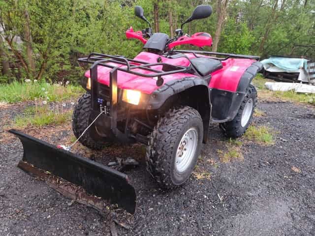Honda Trx 350 Fourtrax 4X4 Quad Wyciągarka pług nie zniszczalny Transport hak