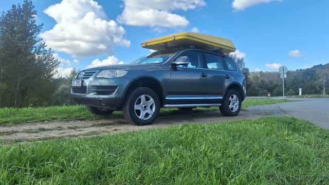 VW Touareg 2.5 TDI R5 – Offroad ready, manuál.