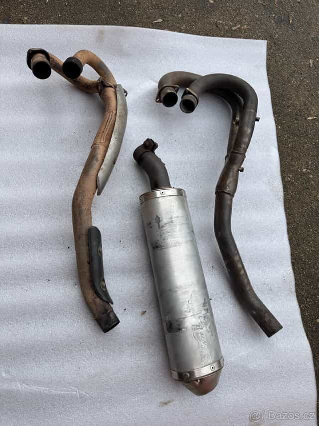 Výfukové svody, koncovka výfuku Yamaha Raptor 660