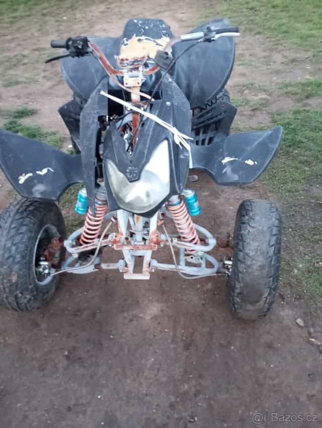 Čtyřkolka bez tp nepojizdna