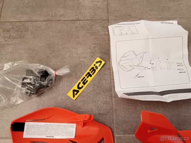 blastry na řidítka značky Acerbis - nové neinstalované