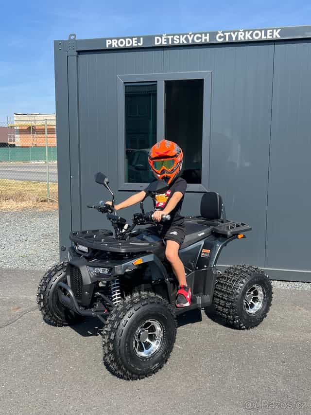 Dětská elektro čtyřkolka Transformer 1500w 60v - carbon