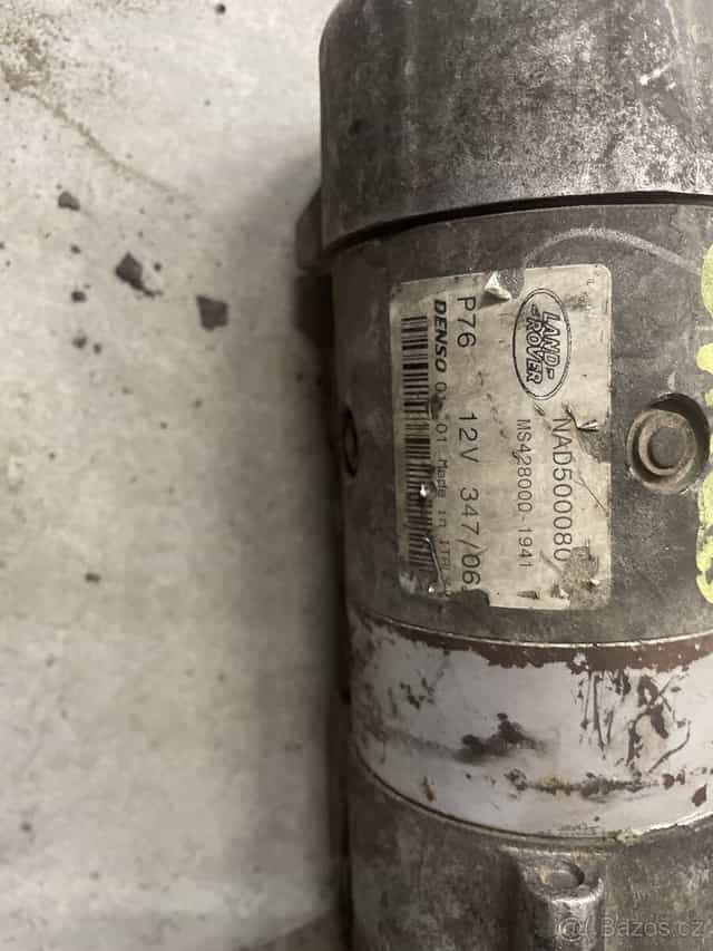 Starter 2.7tdv6 land rover