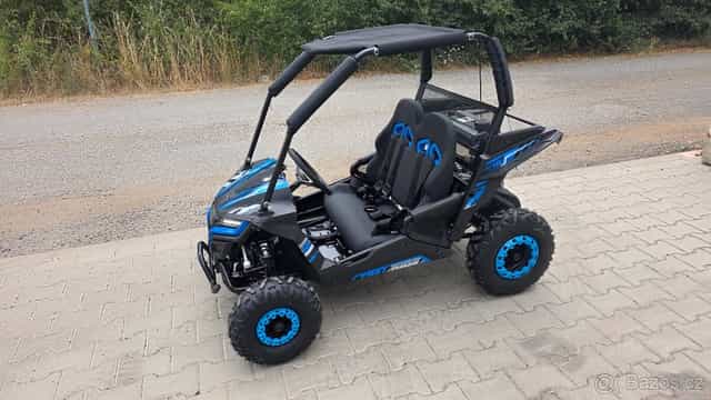 Buggy Cheetah Mini 163ccm 5-10let modrá