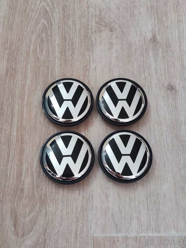 Středové krytky kol Volkswagen 65mm