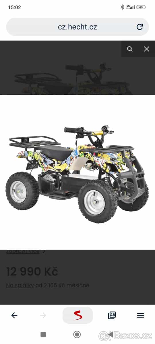 Elektrická čtyřkolka