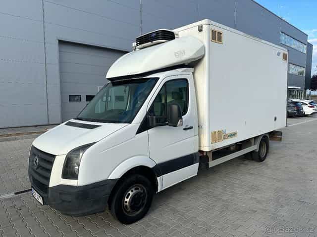 Volkswagen Crafter 2,5 TDi 100kw, ČR,1.maj., chlaďák, 5 tun