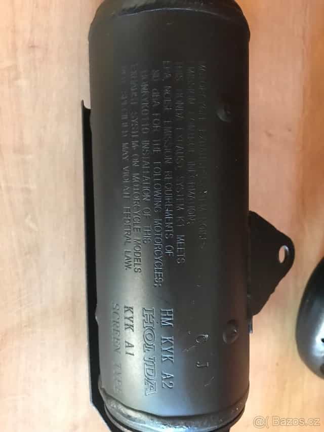 Honda crf110 2023 originál výfuk