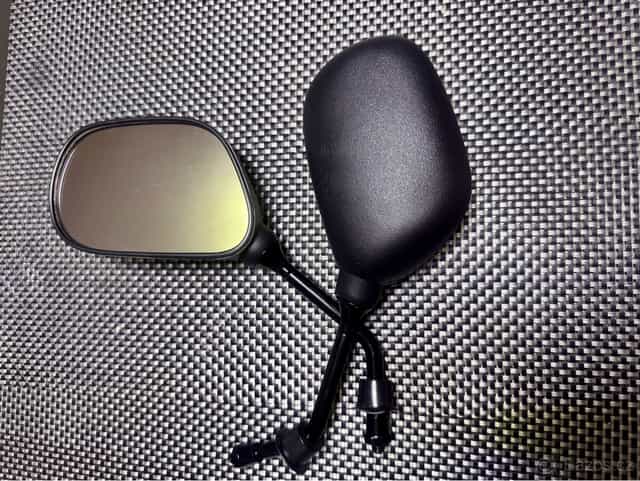 Zpětná zrcátka vč držáků chopper/skútr/motorka