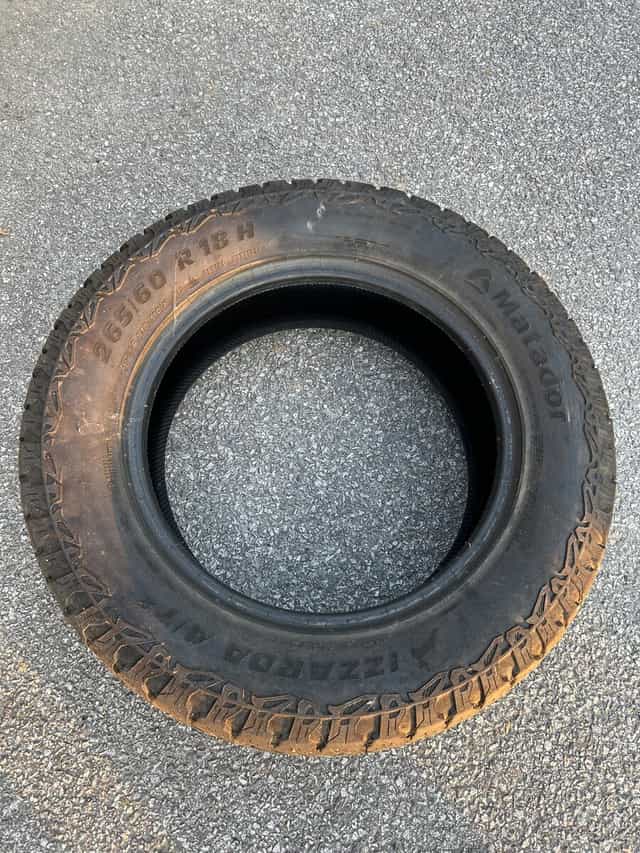 Sada celoročních pneumatik Matador 265/60 R18 (7,5mm)