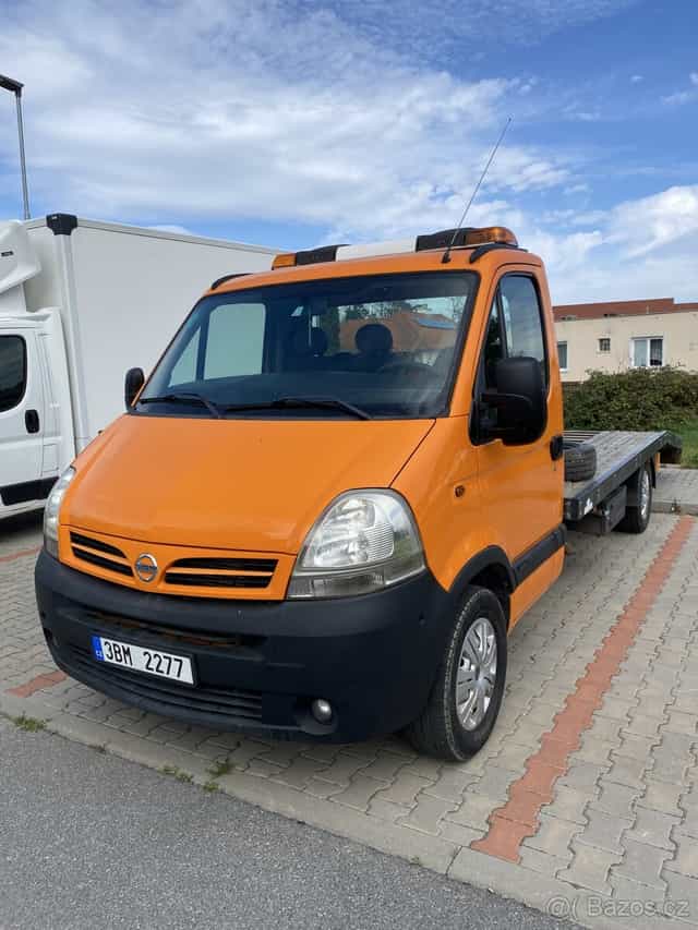 Odtahovka Nissan Interstar 2.5 dci 2008 124000km