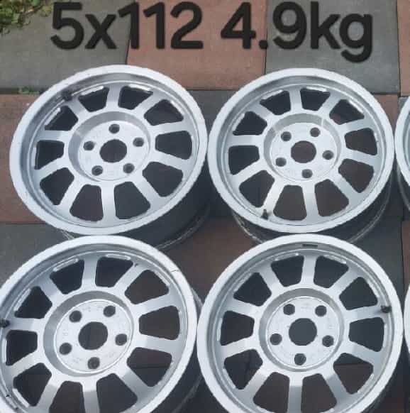 kované R15 5kg 5x112 od dvou kusů