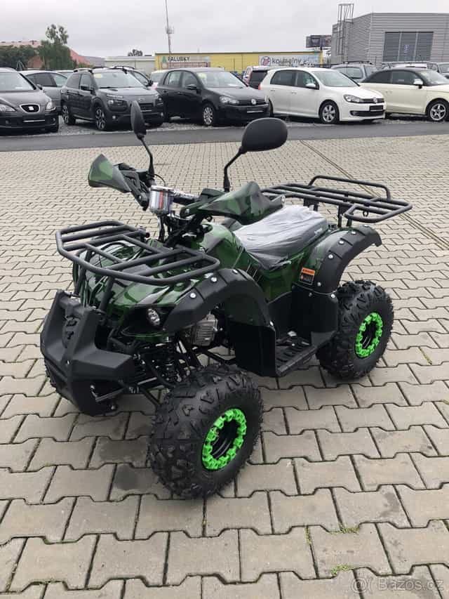 Dětská čtyřkolka Toronto 125cc 1G7 zelený maskáč