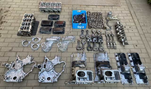 Nissan Patrol Y61 3.0Di Blok motoru s písty, klika, díly