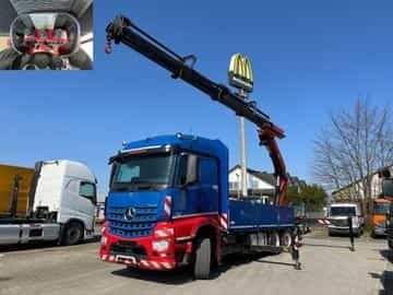 MB Arocs 2545 - 6x4 - HAD-Hydrodrive – Valník + HR-PK 41002