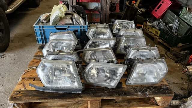 nissan patrol y61 prední světla a blinkry