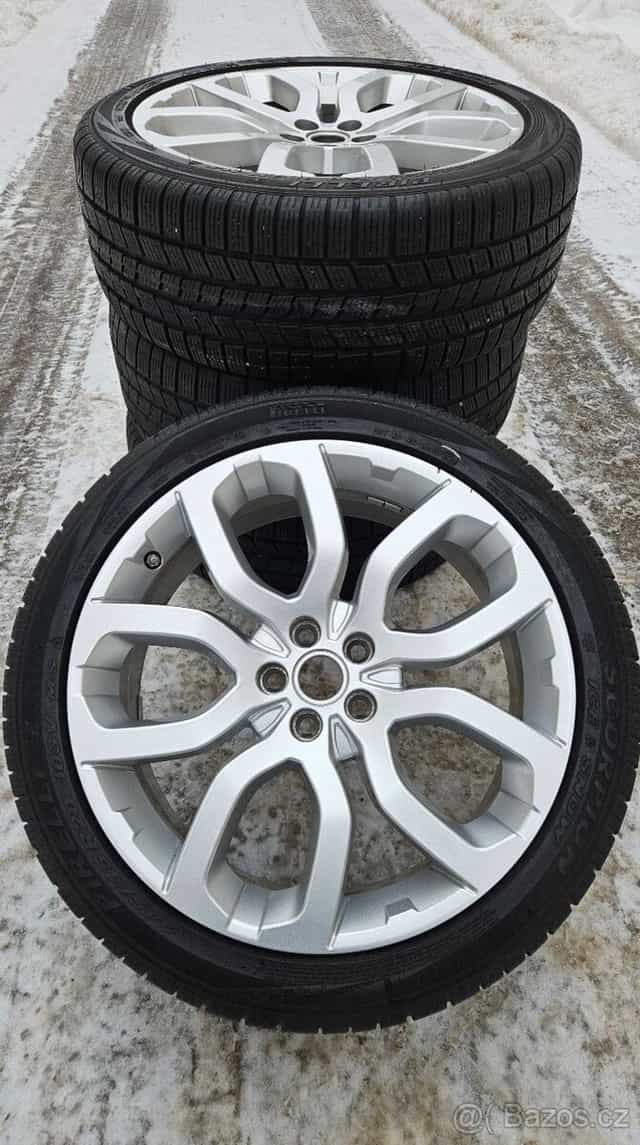 Originální ALU kola Land Rover 20" 5x108 – Pirelli