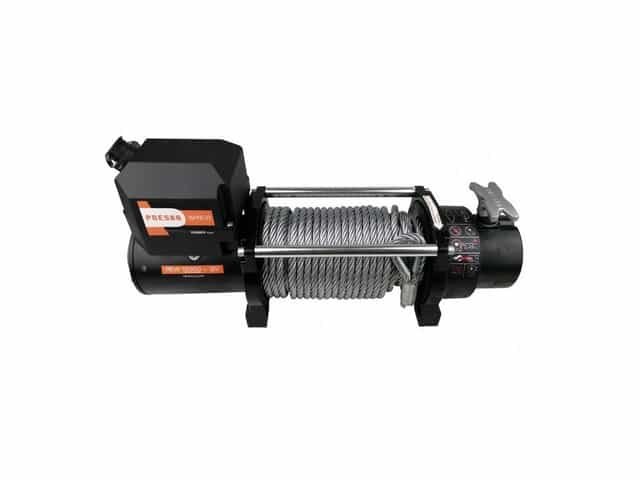Naviják s ocelovým lanem PRESKO 12000 lbs - 5,5 t